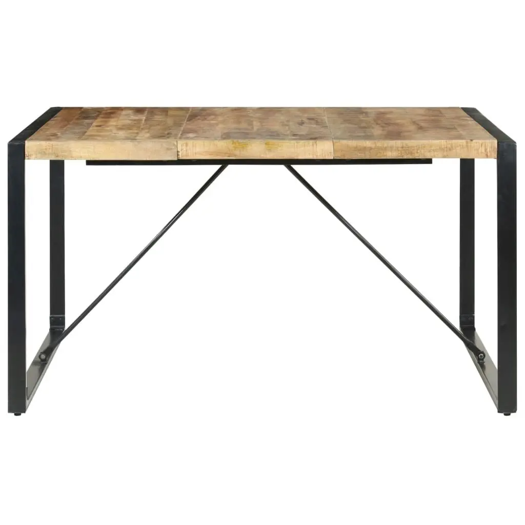 Dining Table 140x140x75 cm Solid Wood Mango 321572