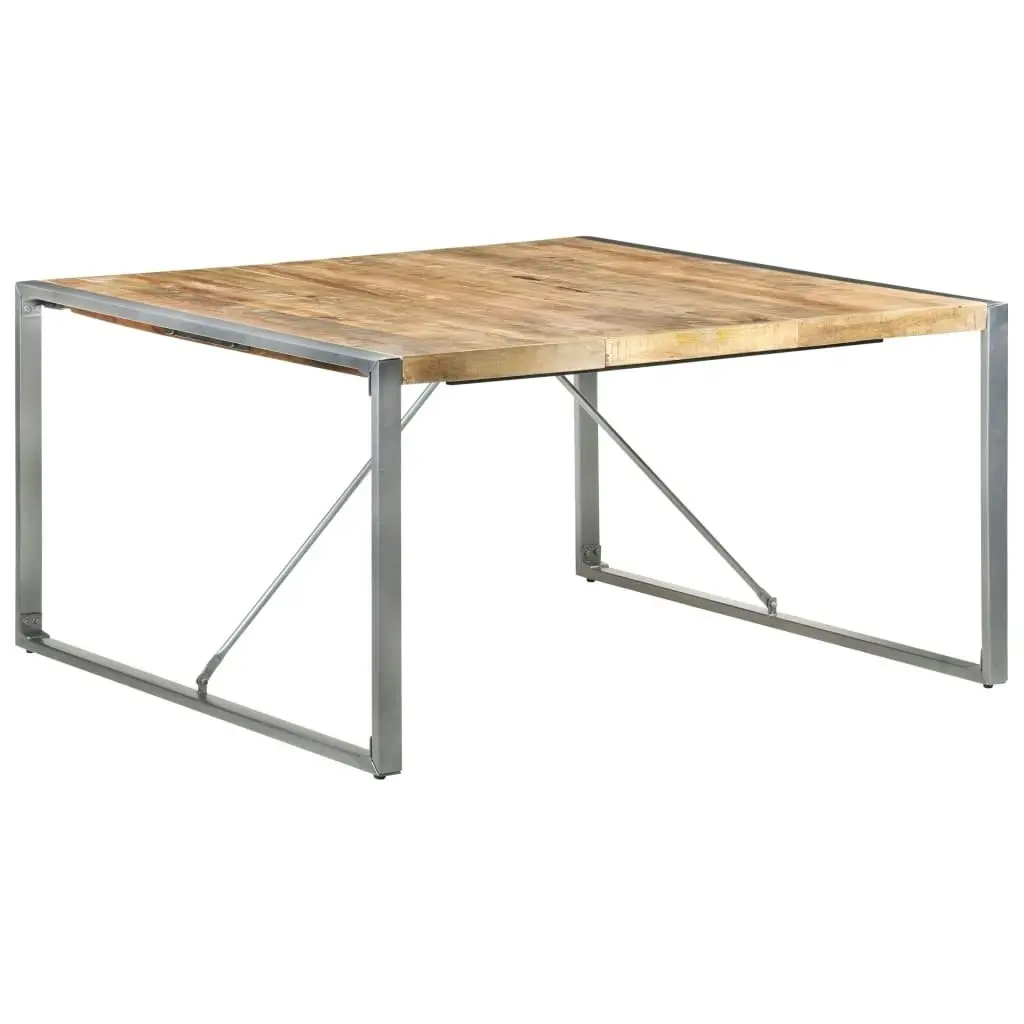 Dining Table 140x140x75 cm Solid Wood Mango 321575