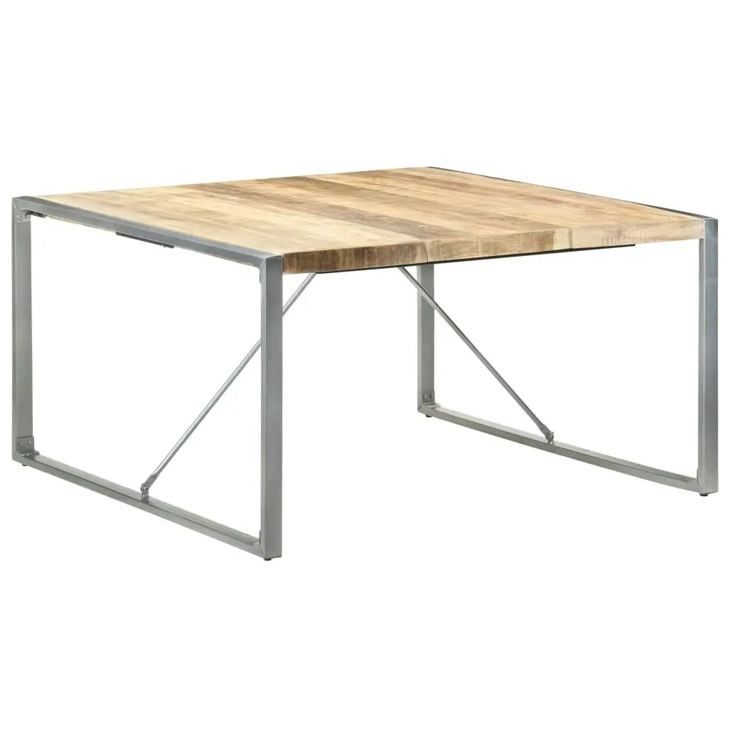 Dining Table 140x140x75 cm Solid Wood Mango 321575