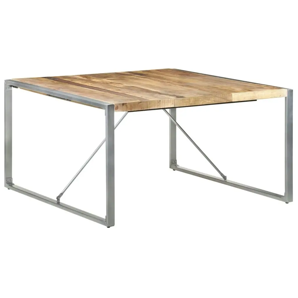 Dining Table 140x140x75 cm Solid Wood Mango 321575