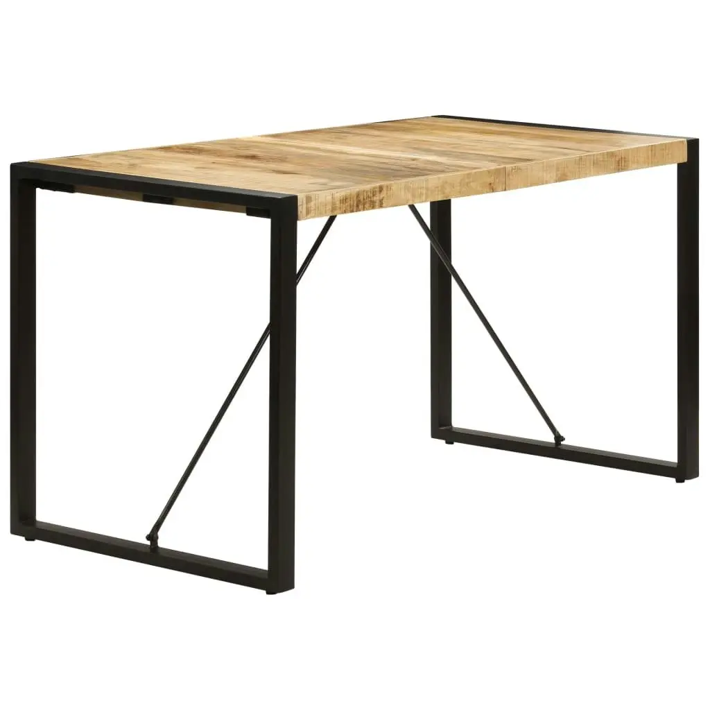 Dining Table 140x70x75 cm Solid Mango Wood 247420