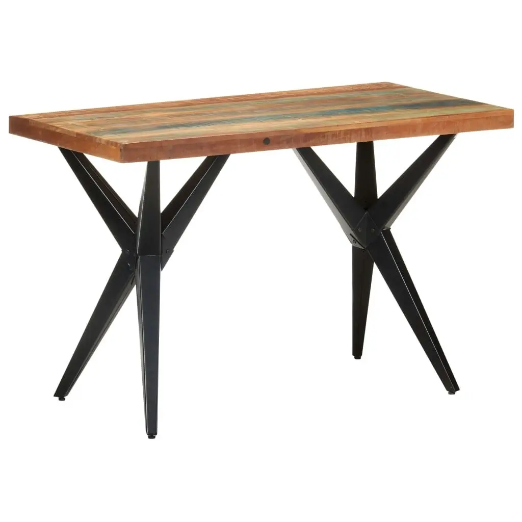 Dining Table 120x60x76 cm Solid Reclaimed Wood 323561