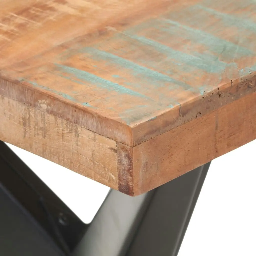 Dining Table 120x60x76 cm Solid Reclaimed Wood 323561