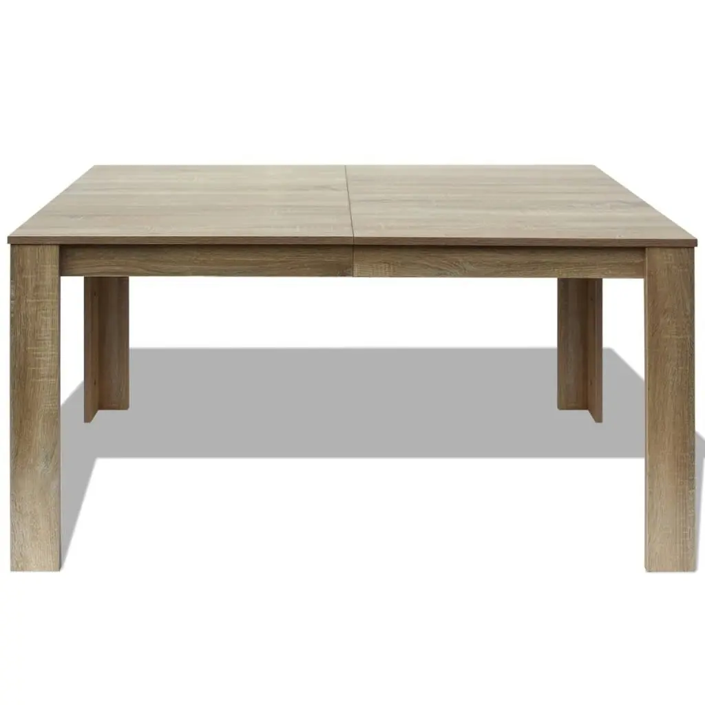 Dining Table 140x80x75 cm Oak 243055