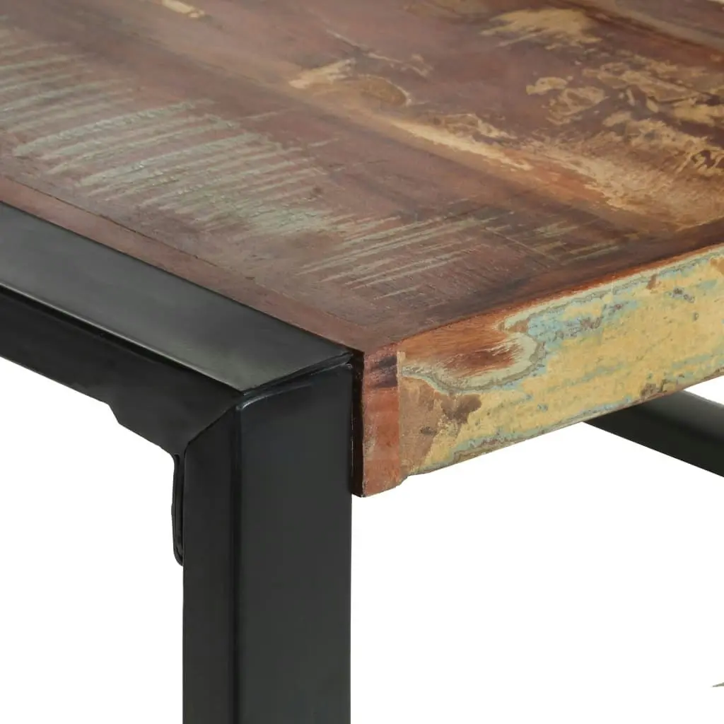 Dining Table 140x140x75 cm Solid Wood Reclaimed 321573