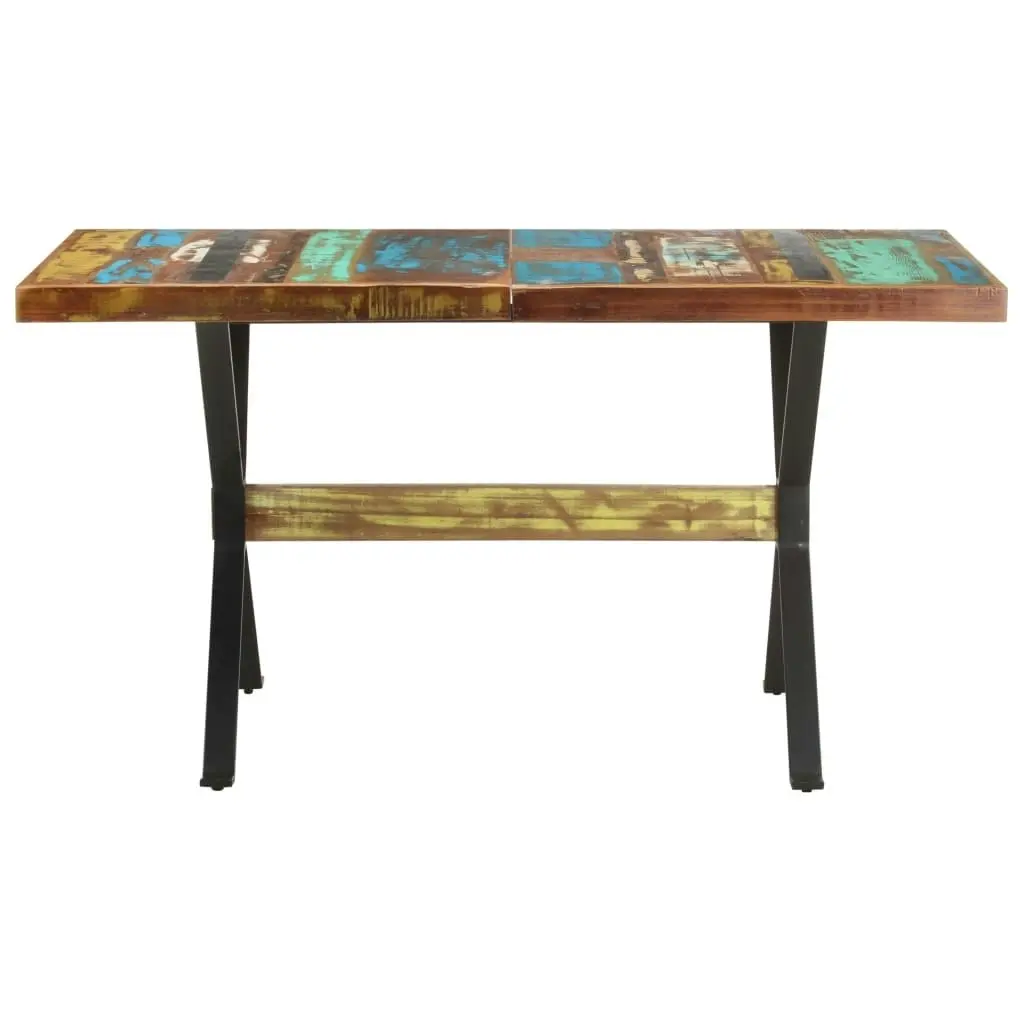 Dining Table 140x70x76 cm Solid Reclaimed Wood 321607