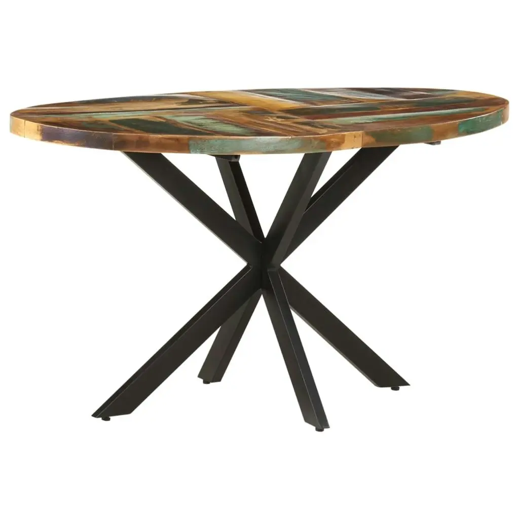 Dining Table 140x80x75 cm Solid Reclaimed Wood 321670