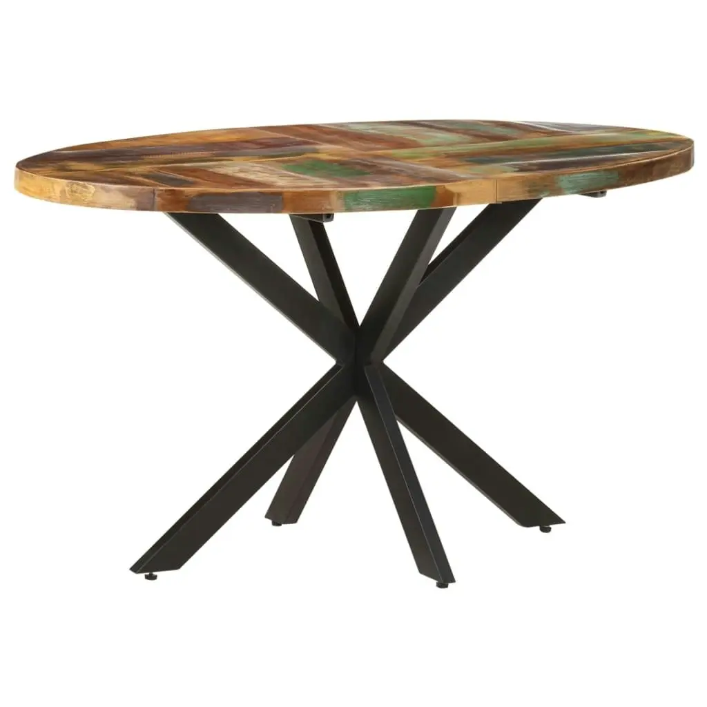 Dining Table 140x80x75 cm Solid Reclaimed Wood 321670