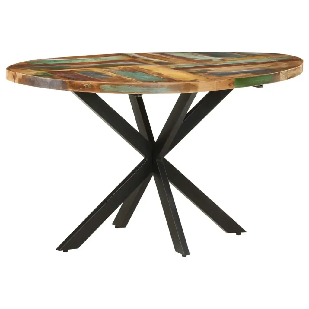 Dining Table 140x80x75 cm Solid Reclaimed Wood 321670