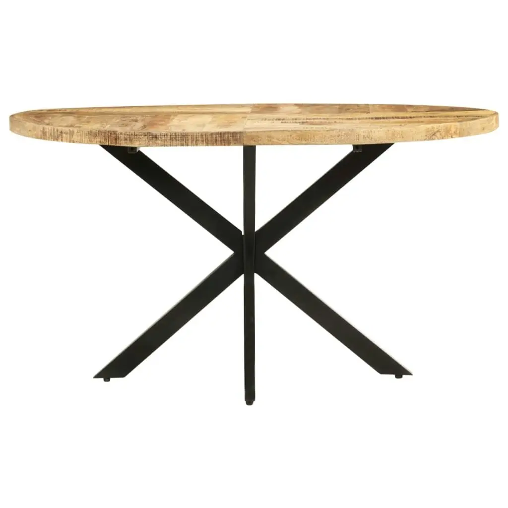 Dining Table 140x80x75 cm Solid Mango Wood 321669