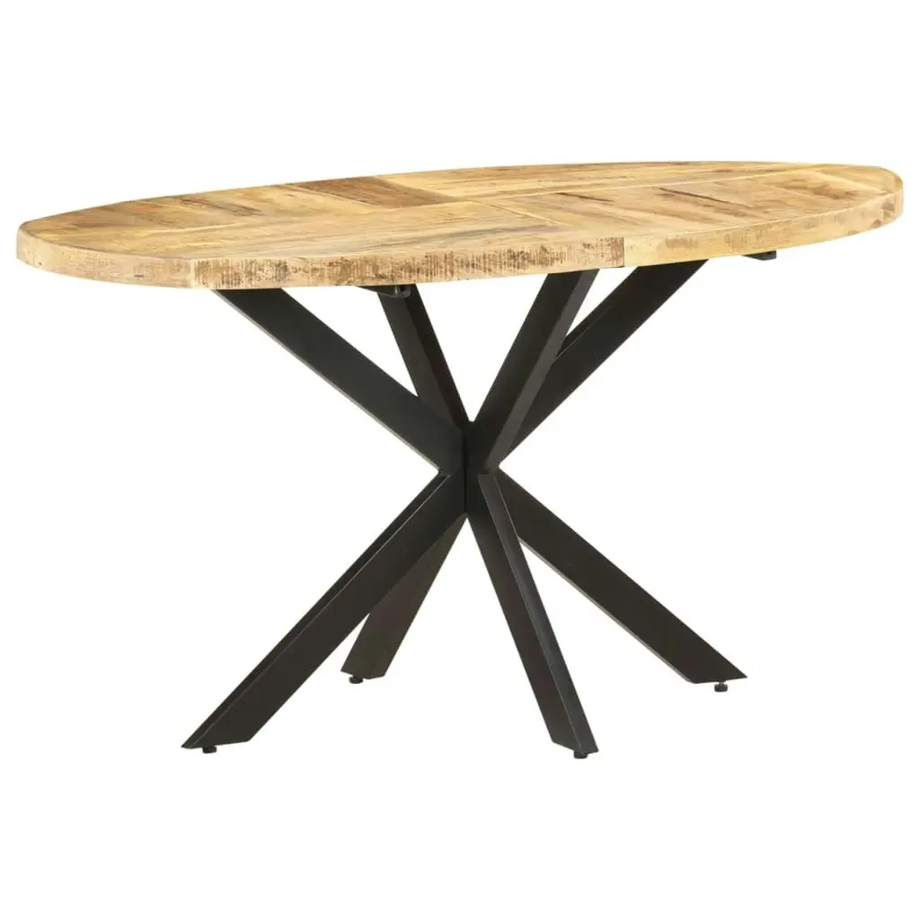 Dining Table 140x80x75 cm Solid Mango Wood 321669