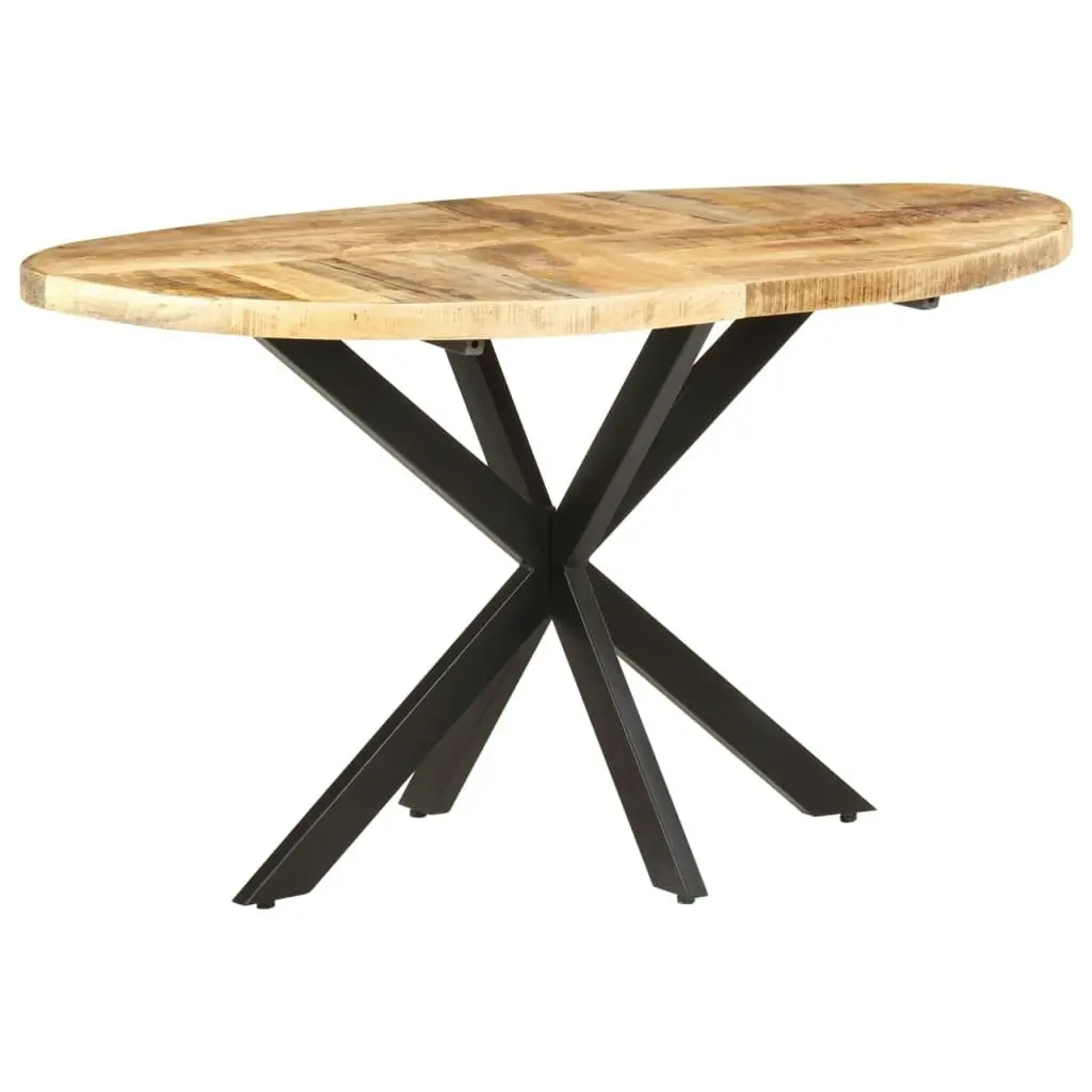 Dining Table 140x80x75 cm Solid Mango Wood 321669