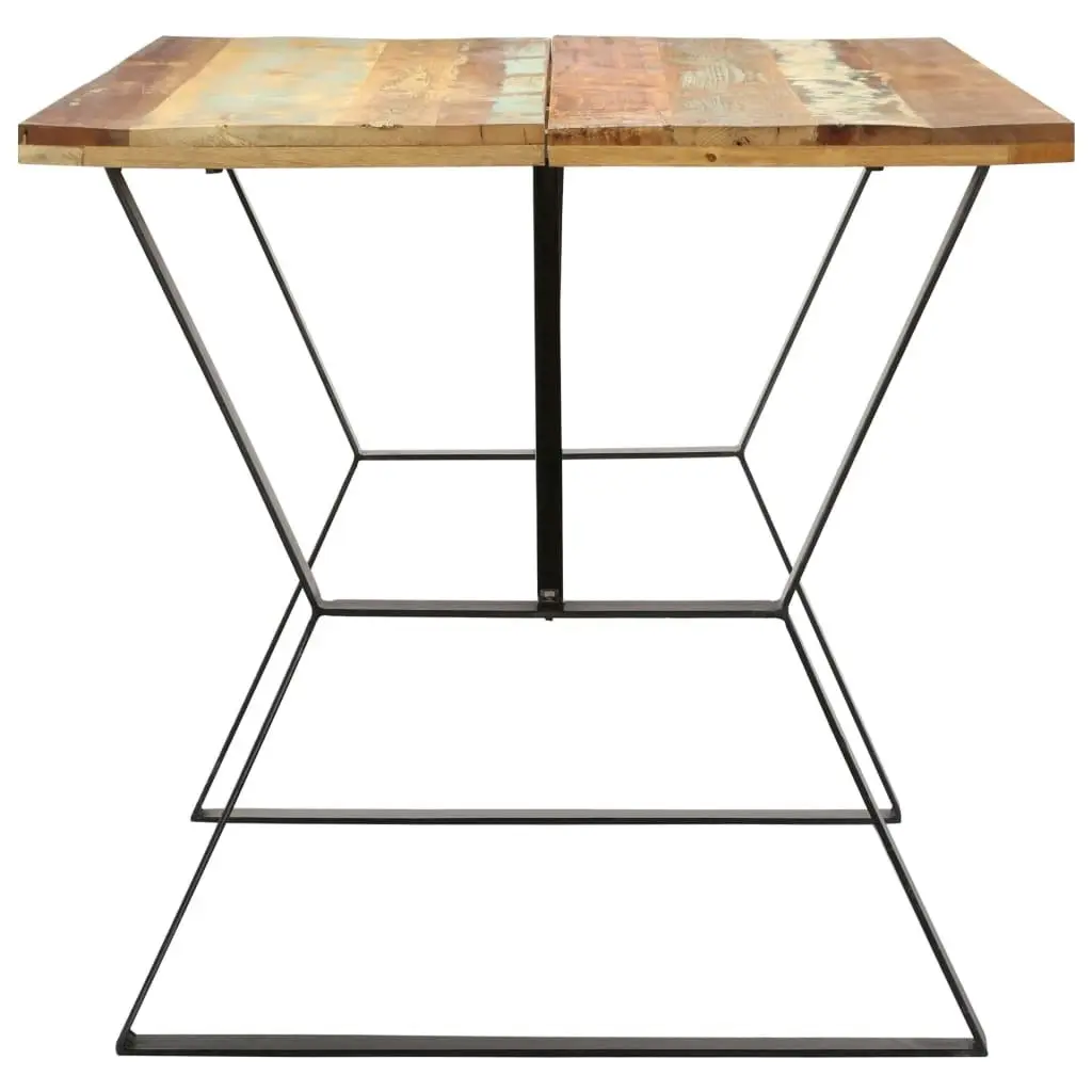 Dining Table 140x80x76 cm Solid Reclaimed Wood 247948