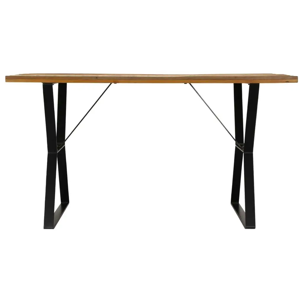 Dining Table 140x80x76 cm Solid Reclaimed Wood 247948