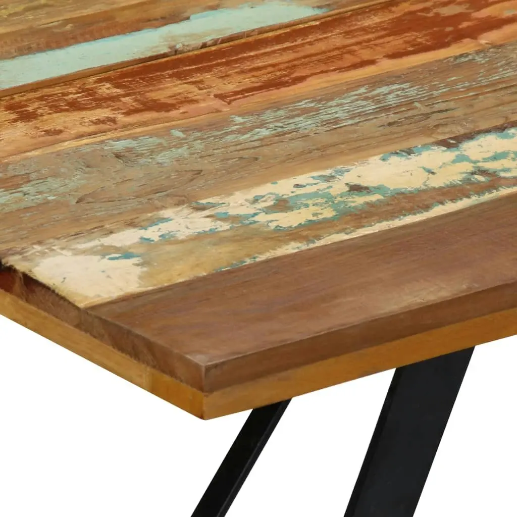 Dining Table 140x80x76 cm Solid Reclaimed Wood 247948