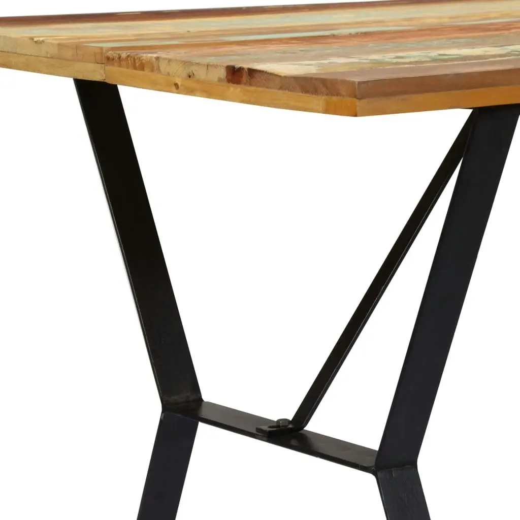 Dining Table 140x80x76 cm Solid Reclaimed Wood 247948