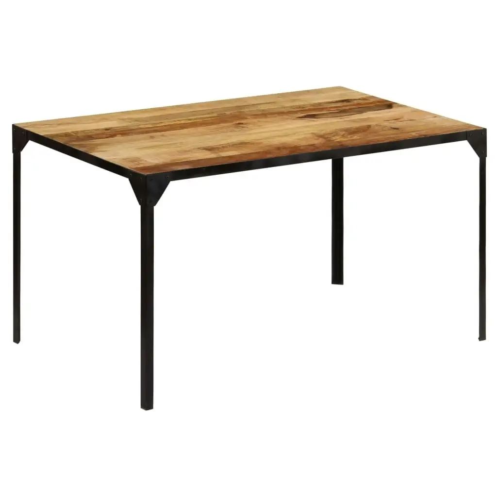 Dining Table 140x80x76 cm Solid Mango Wood 246629