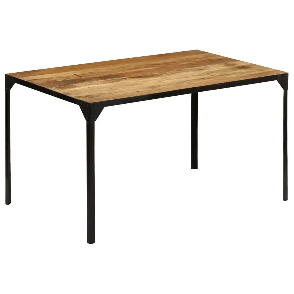 Dining Table 140x80x76 cm Solid Mango Wood 246629