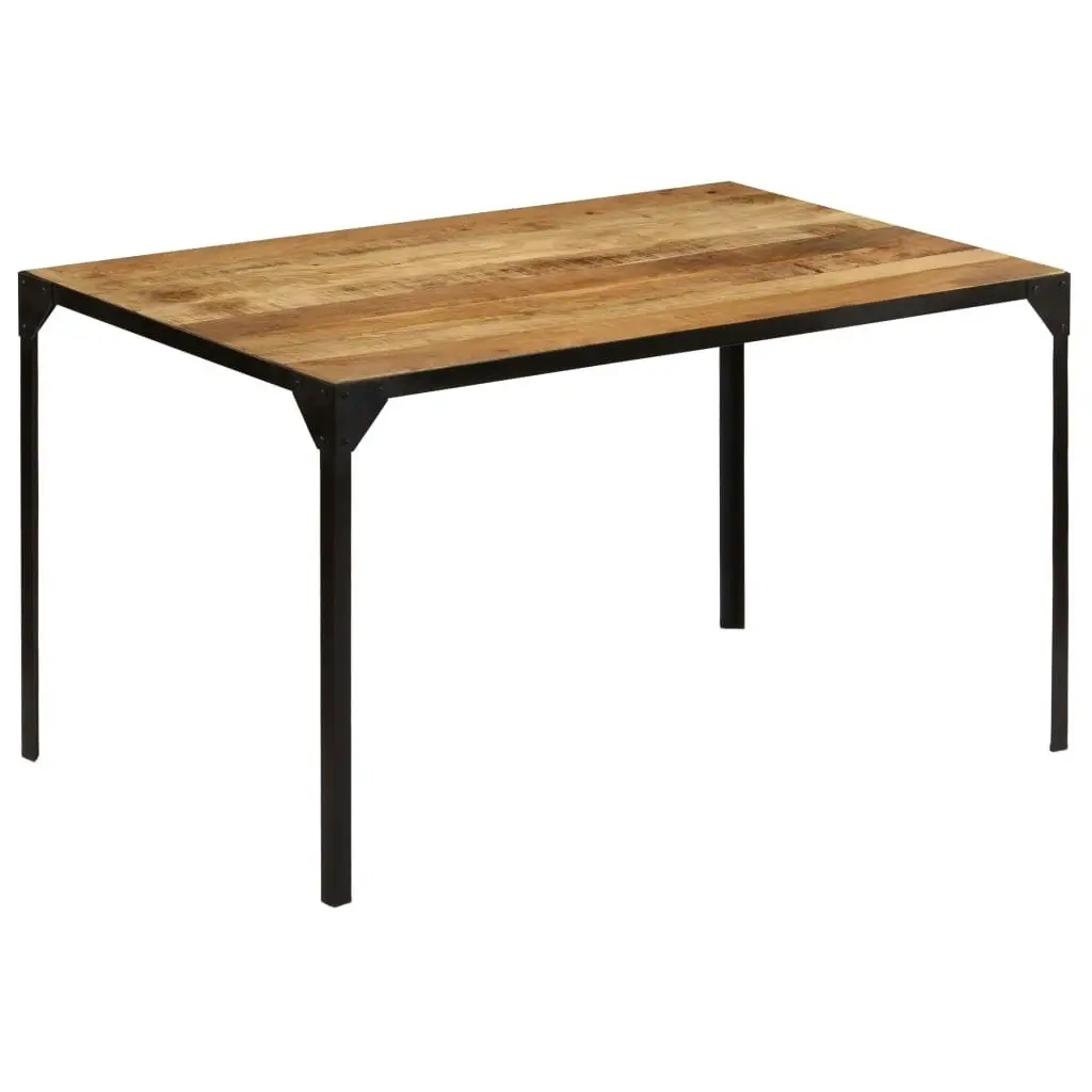 Dining Table 140x80x76 cm Solid Mango Wood 246629