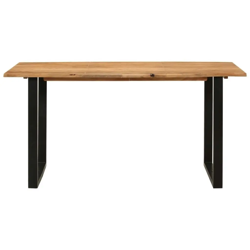 Dining Table 154x80x76 cm Solid Acacia Wood 286473