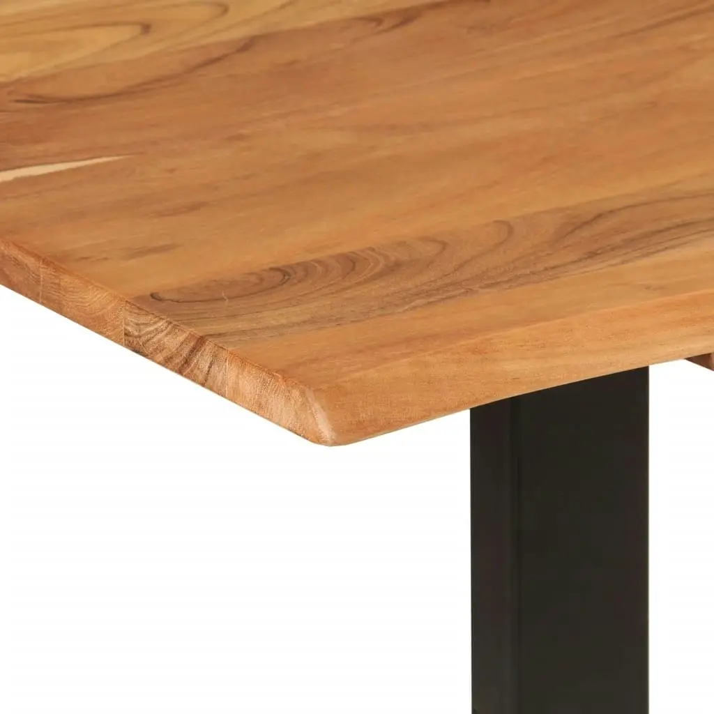 Dining Table 154x80x76 cm Solid Acacia Wood 286473