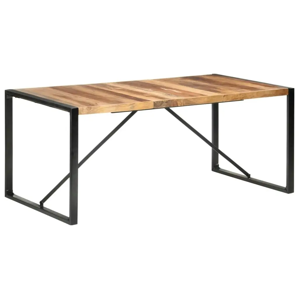 Dining Table 180x90x75 cm Solid Wood with Sheesham Finish 321542