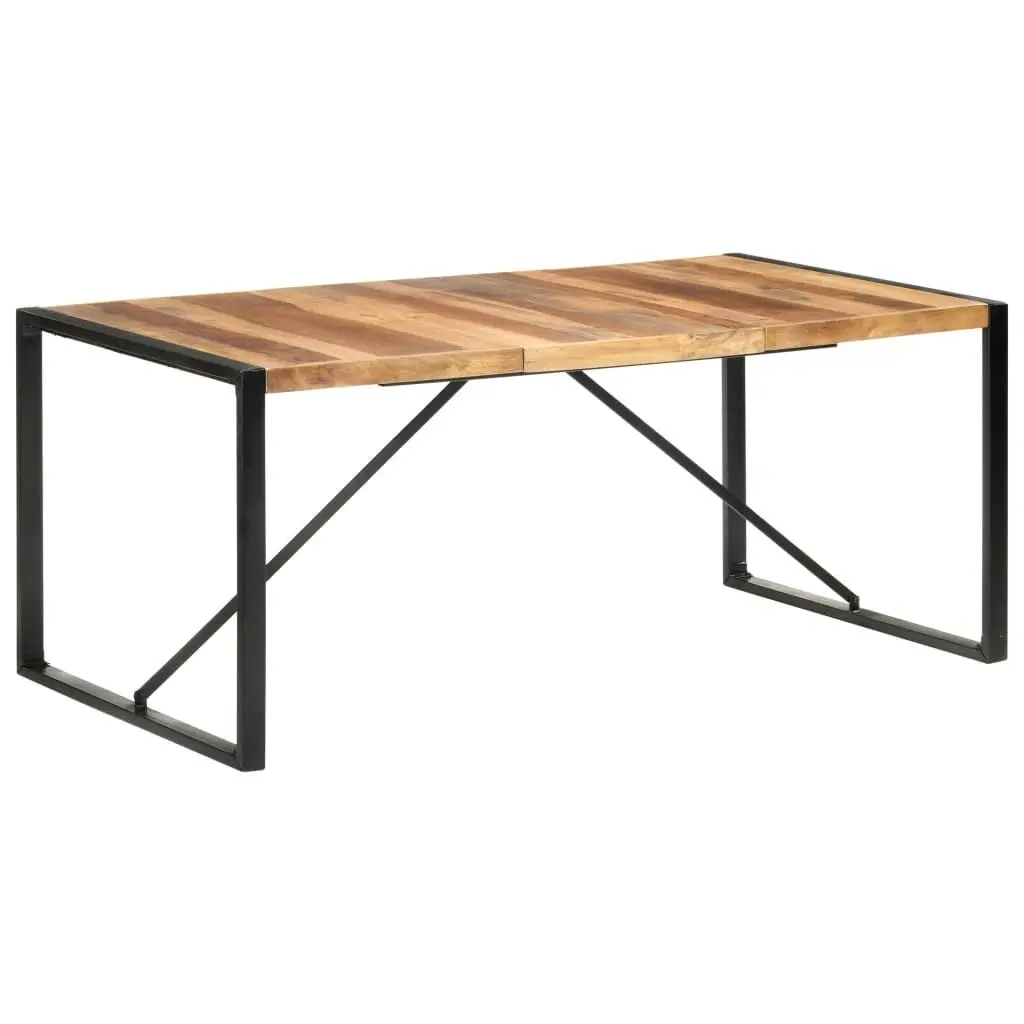 Dining Table 180x90x75 cm Solid Wood with Sheesham Finish 321542