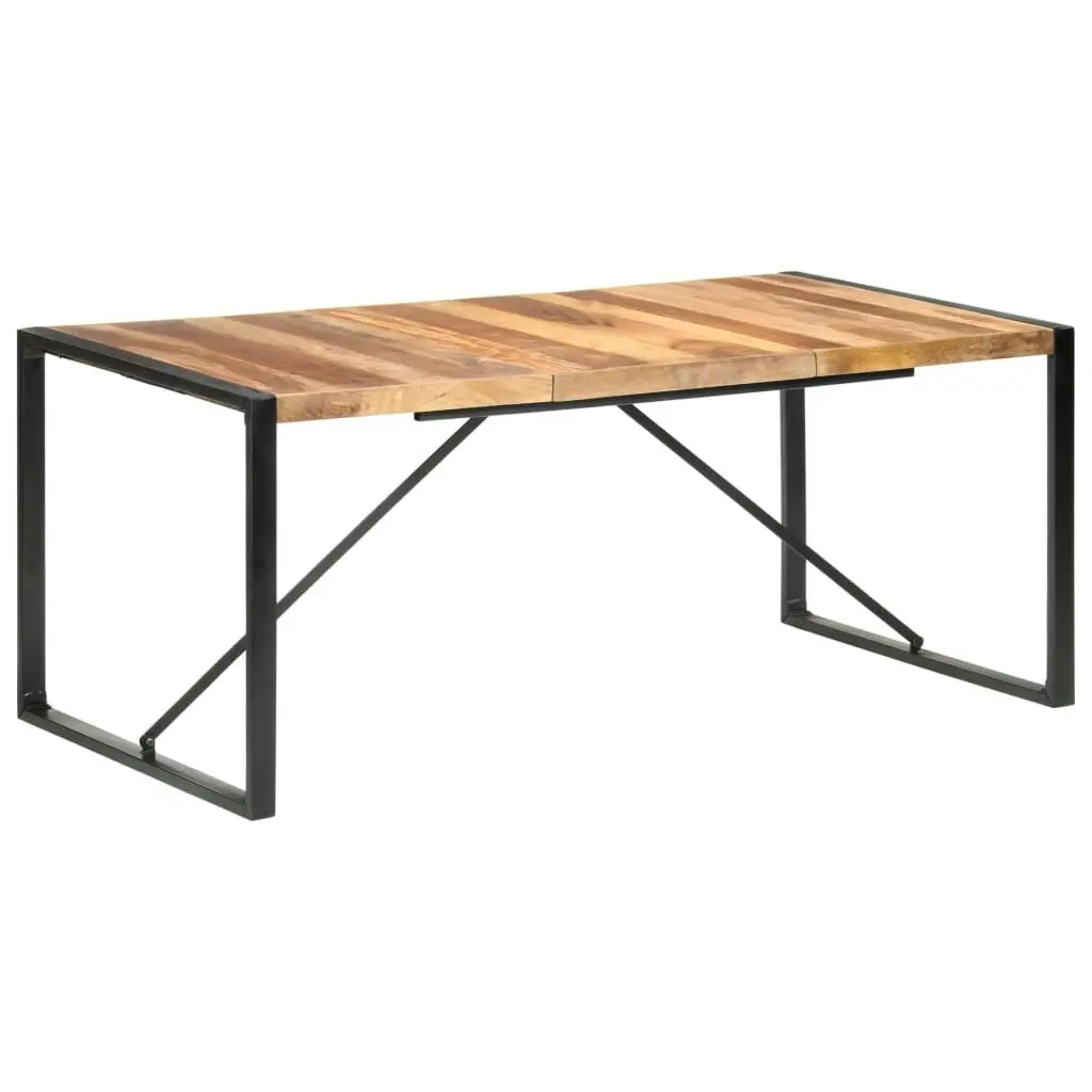 Dining Table 180x90x75 cm Solid Wood with Sheesham Finish 321542