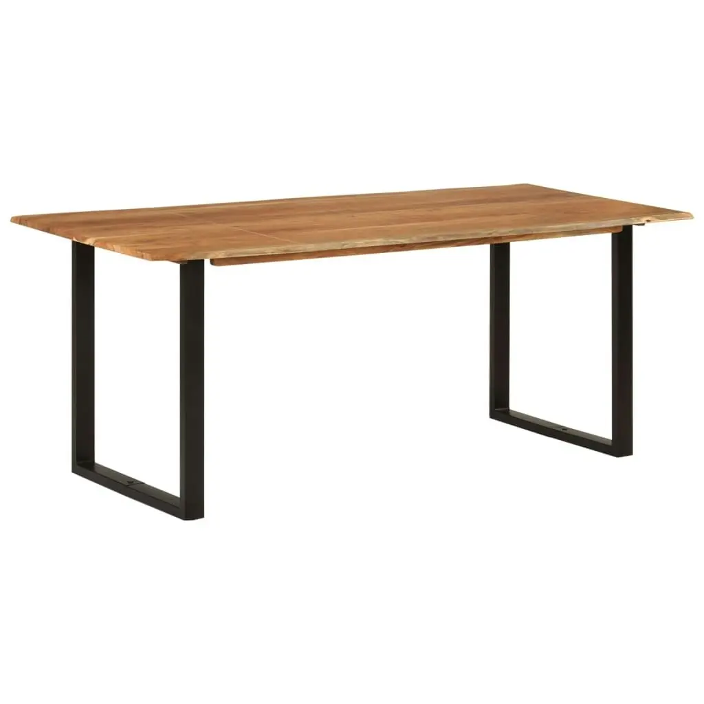 Dining Table 180x90x76 cm Solid Acacia Wood 286472