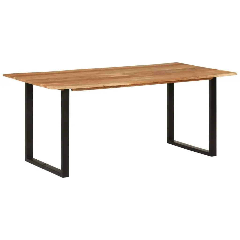 Dining Table 180x90x76 cm Solid Acacia Wood 286472