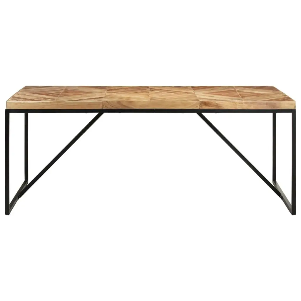 Dining Table 180x90x76 cm Solid Acacia and Mango Wood 323552