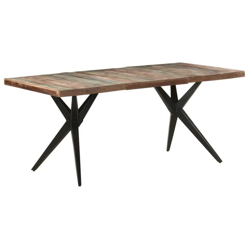 Dining Table 180x90x76 cm Solid Reclaimed Wood 323570