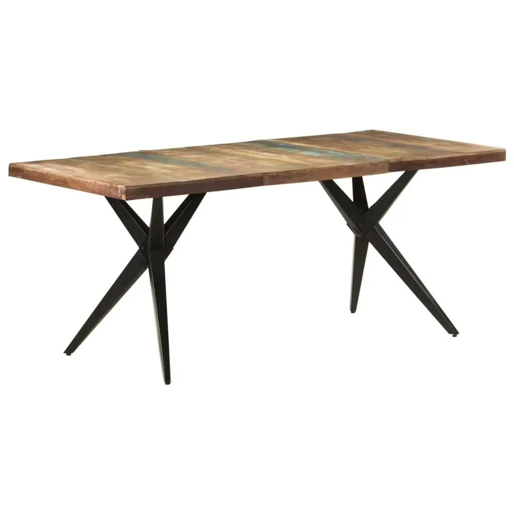 Dining Table 180x90x76 cm Solid Reclaimed Wood 323570