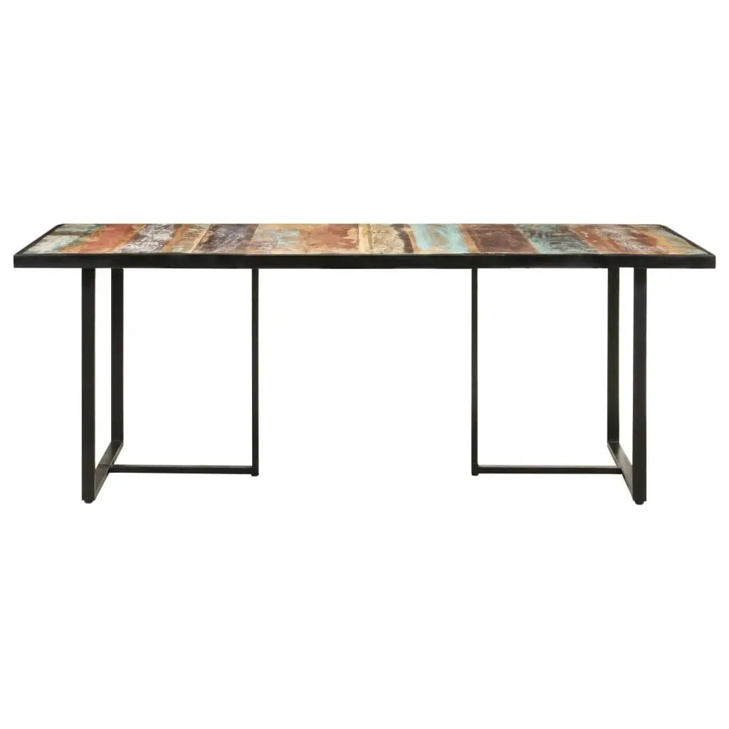 Dining Table 200 cm Solid Reclaimed Wood 320698