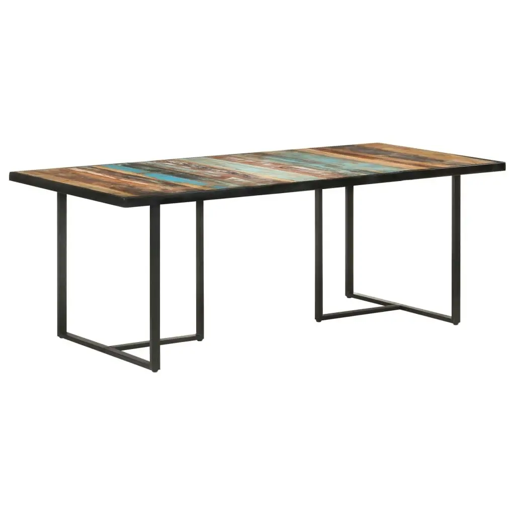 Dining Table 200 cm Solid Reclaimed Wood 320698