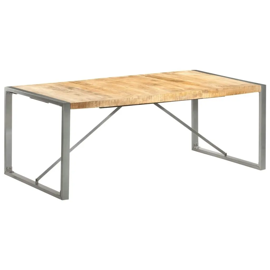 Dining Table 200x100x75 cm Solid Wood Mango 321565