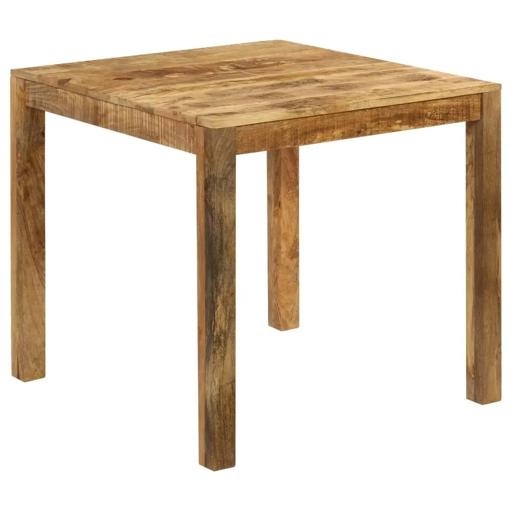 Dining Table Solid Mango Wood 82x80x76 cm 246704