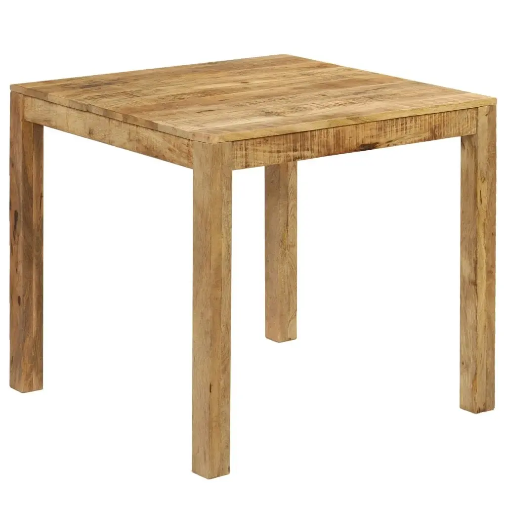 Dining Table Solid Mango Wood 82x80x76 cm 246704