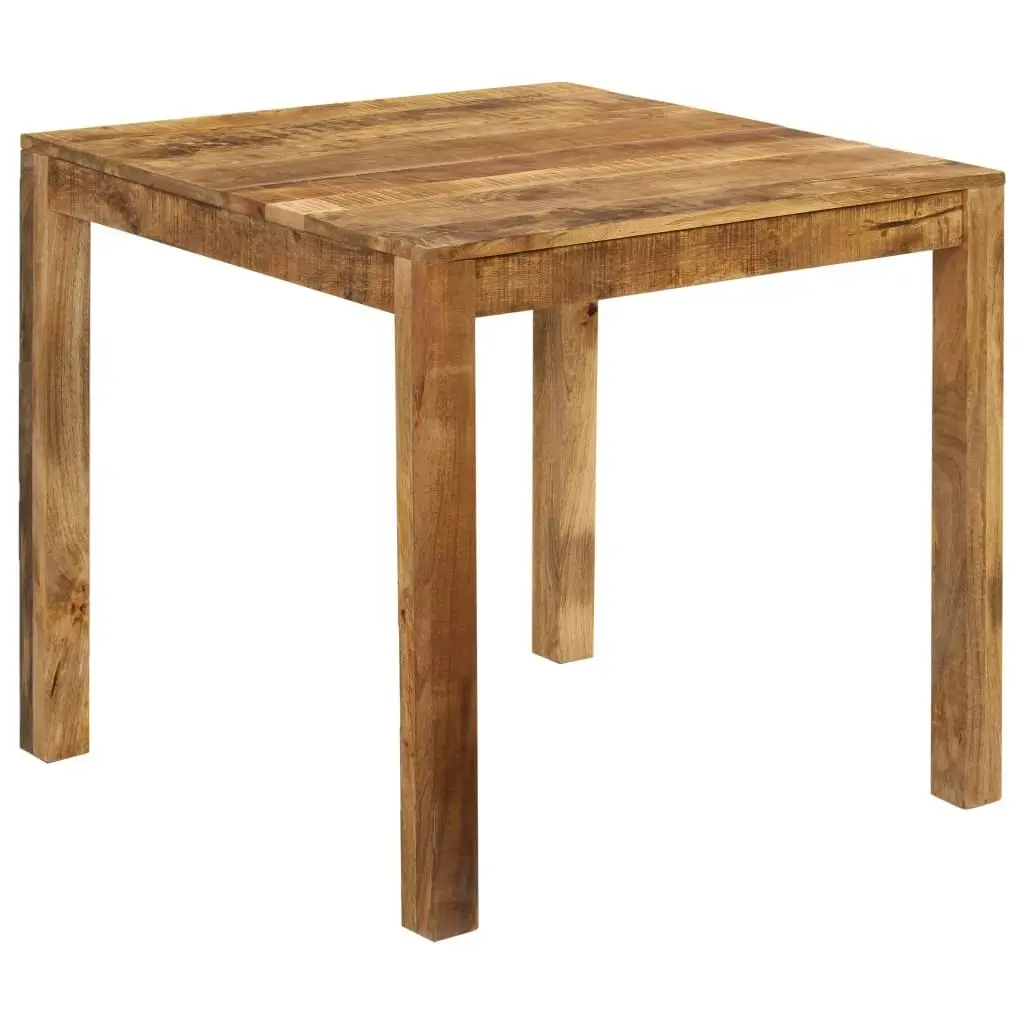 Dining Table Solid Mango Wood 82x80x76 cm 246704