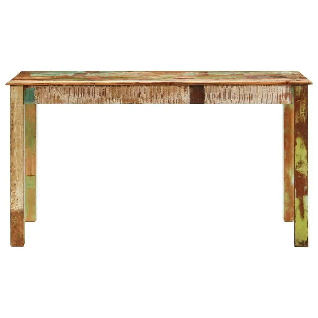 Dining Table Solid Reclaimed Wood 140x70x76 cm 285930