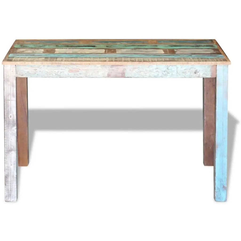 Dining Table Solid Reclaimed Wood 115x60x76 cm 243451