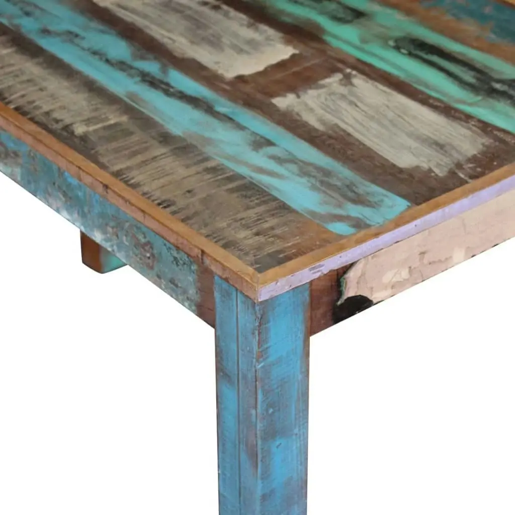 Dining Table Solid Reclaimed Wood 115x60x76 cm 243451