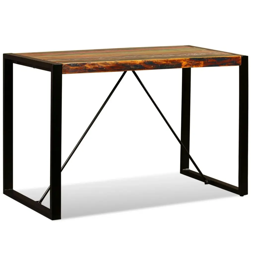 Dining Table Solid Reclaimed Wood 120 cm 243998