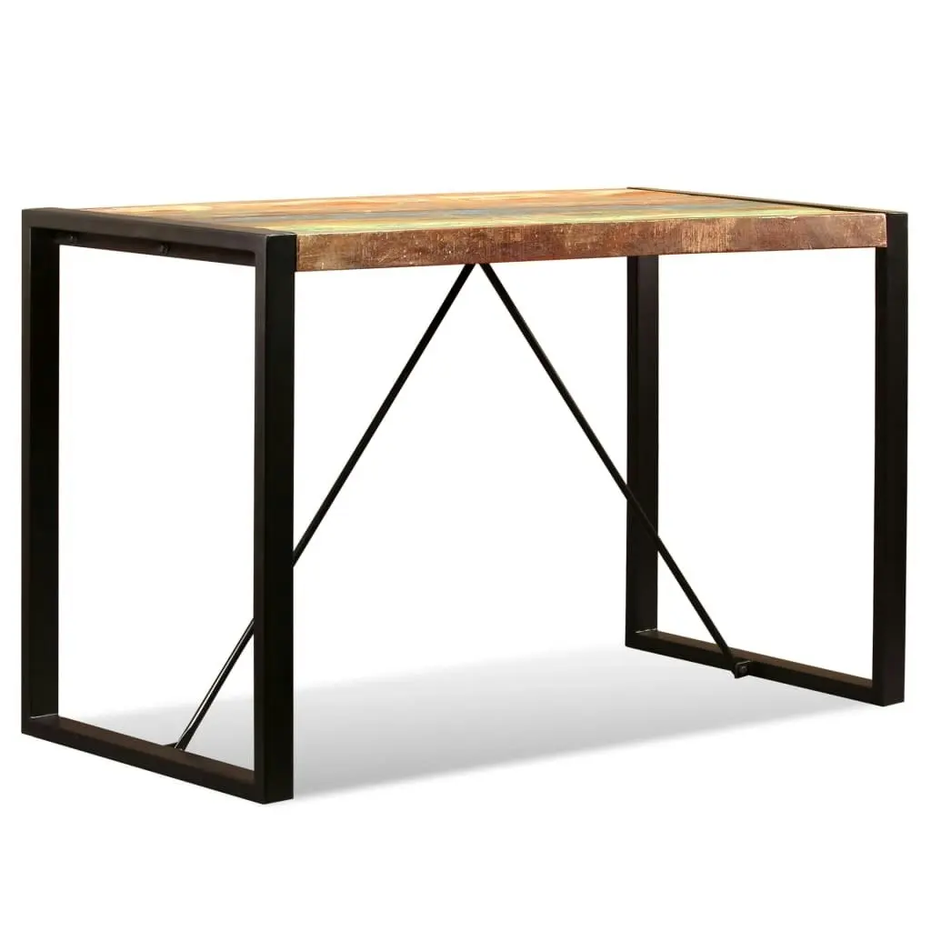 Dining Table Solid Reclaimed Wood 120 cm 243998