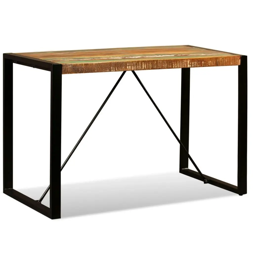 Dining Table Solid Reclaimed Wood 120 cm 243998