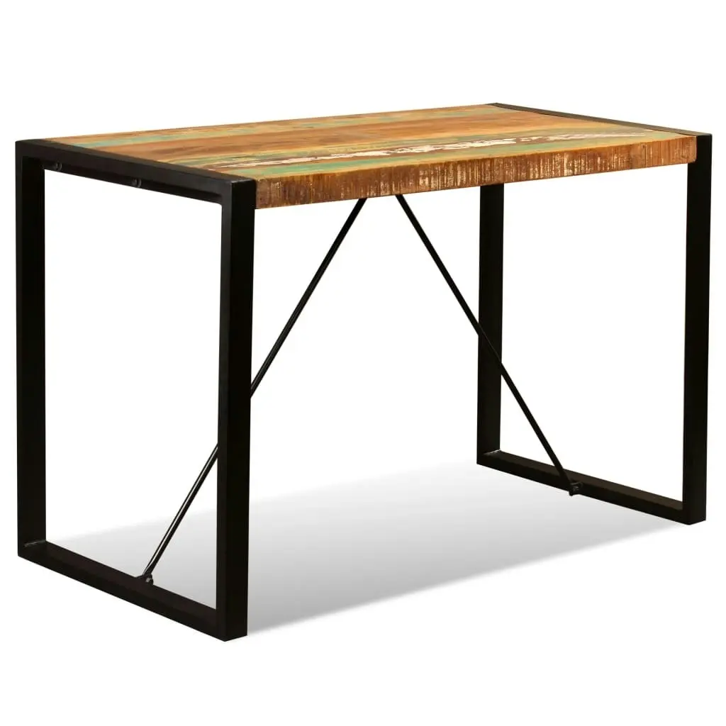 Dining Table Solid Reclaimed Wood 120 cm 243998