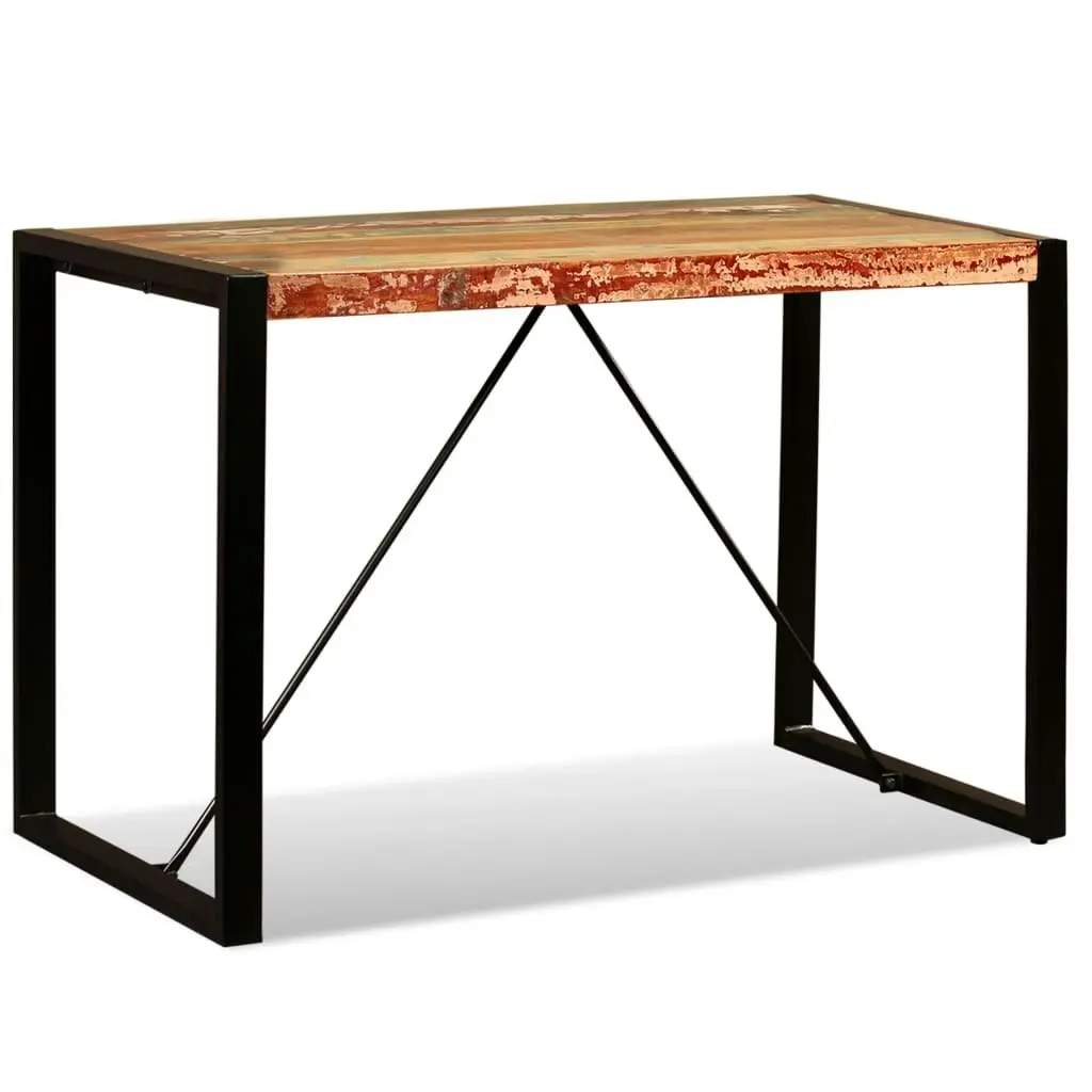 Dining Table Solid Reclaimed Wood 120 cm 243998