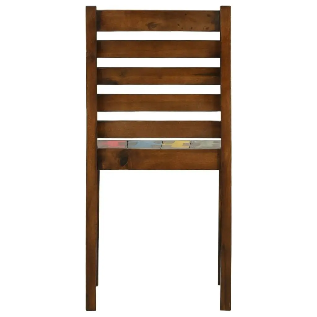 Dining Chairs 4 pcs Solid Reclaimed Wood 326180