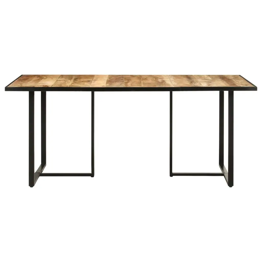 Dining Table 180 cm Rough Mango Wood 320695