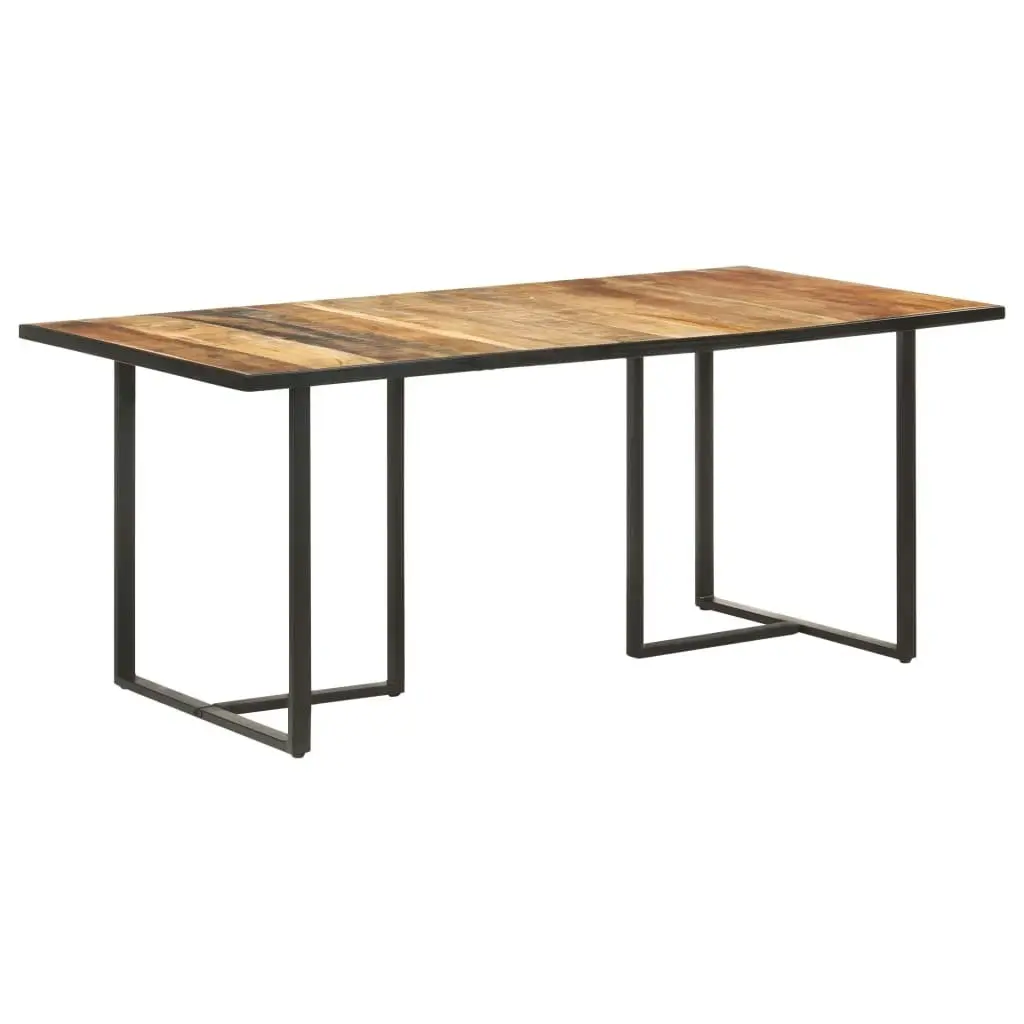 Dining Table 180 cm Rough Mango Wood 320695